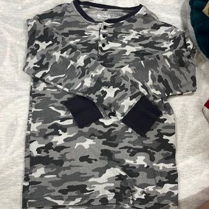 Joe boxer longe sleeve winter camo